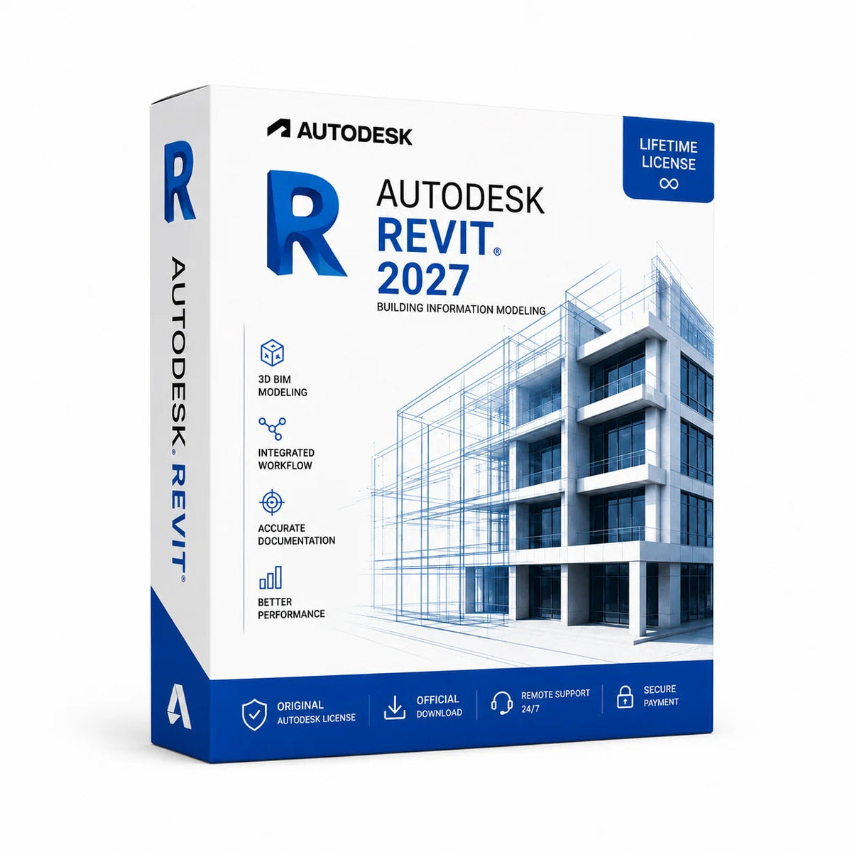 Autodesk Revit 2027 BIM & Architectural Design Software