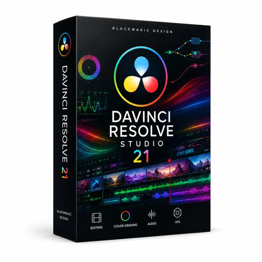 DaVinci Resolve Studio v21 Lifetime License (Instant Download) for mac and windows